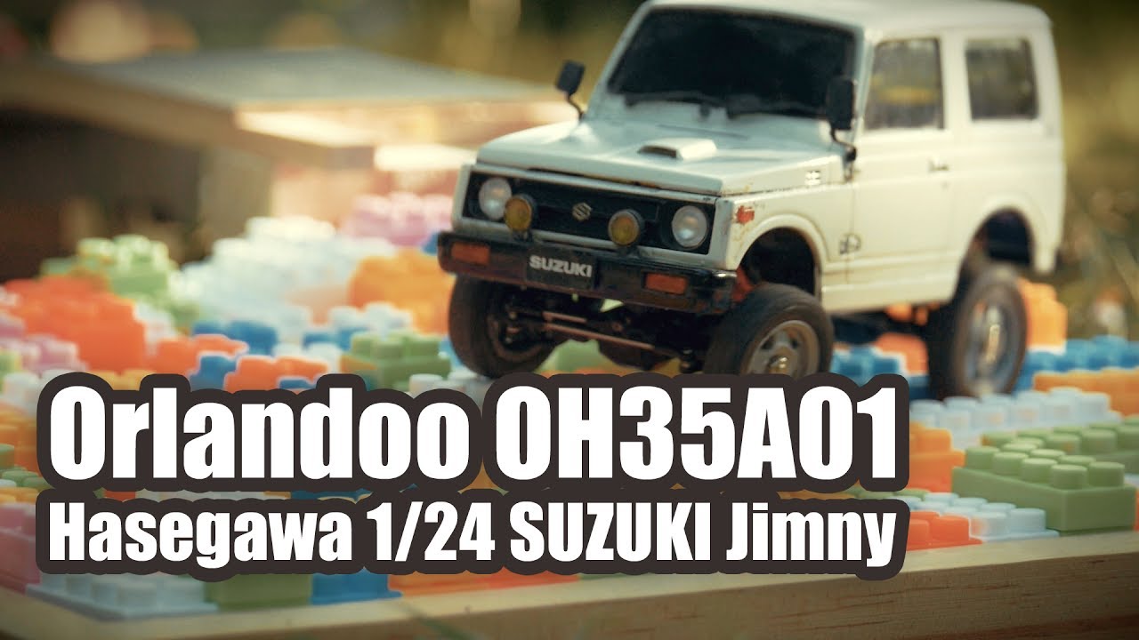 [Micro RC]Orlandoo OH35A01 | Hasegawa SUZUKI Jimny(SAMURAI)_#3