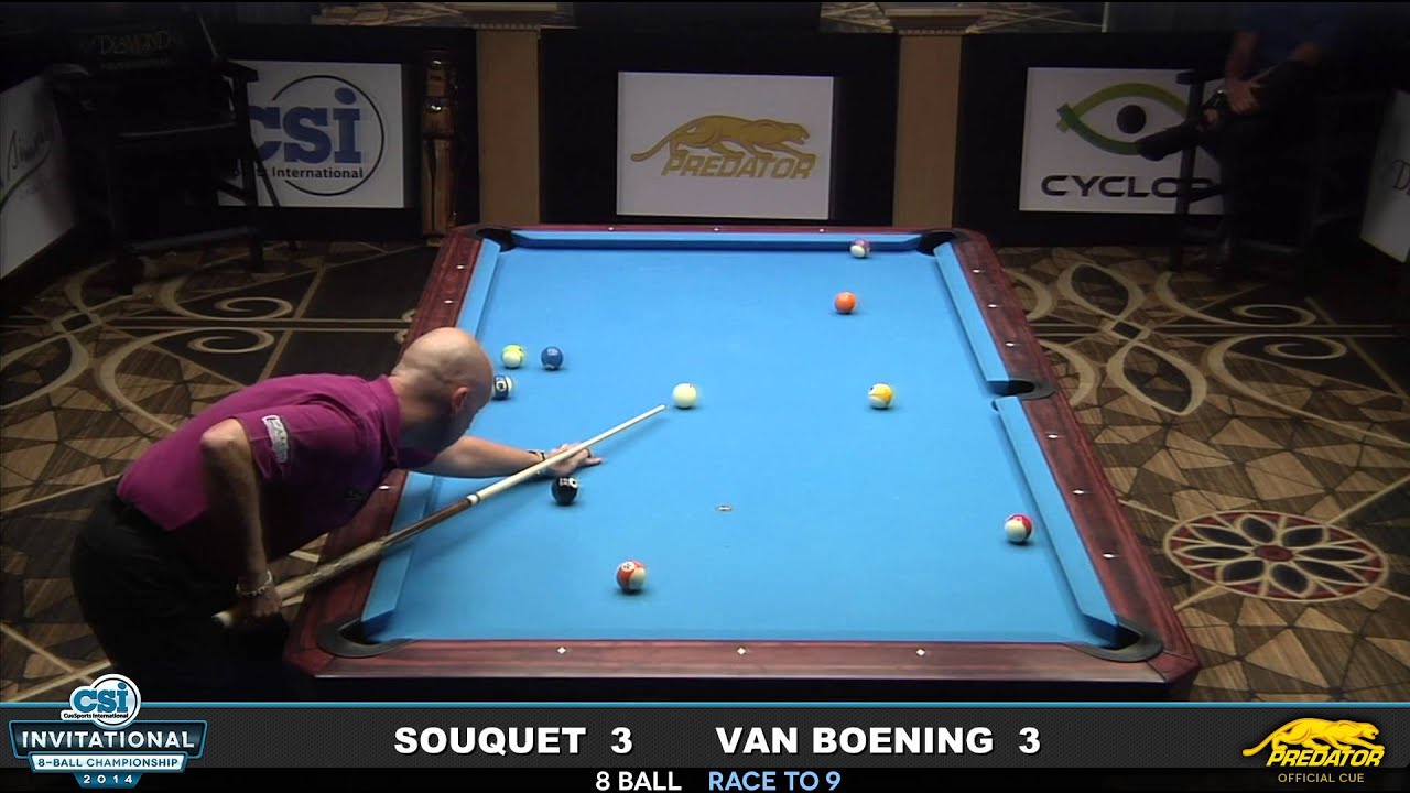 2014 CSI 8 Ball Invitational: Van Boening vs Souquet