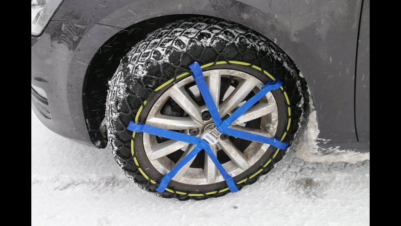 Тест цепей противоскольжения Michelin Easy Grip Evolution — 4Legend.com