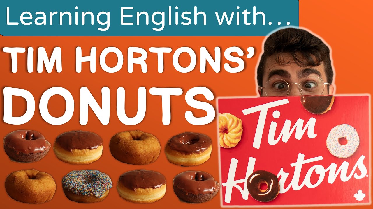 Learning English with Tim Hortons' Donuts | English with Nick at Languistic.ca #languistic