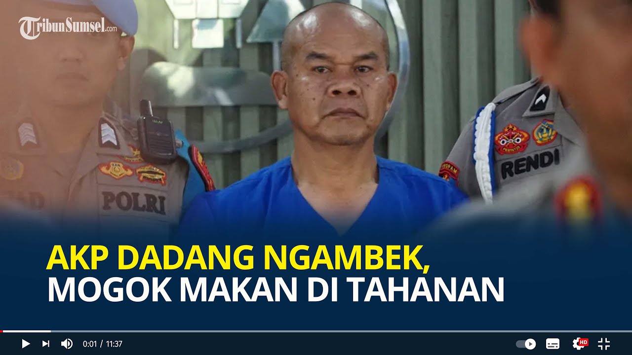 AKP Dadang Iskandar Ngambek Mogok Makan di Tahanan, Jendral Bintang Dua Turun Tangan