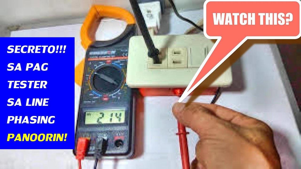 PAANO GUMAMIT NG DIGITAL CLAMP METER