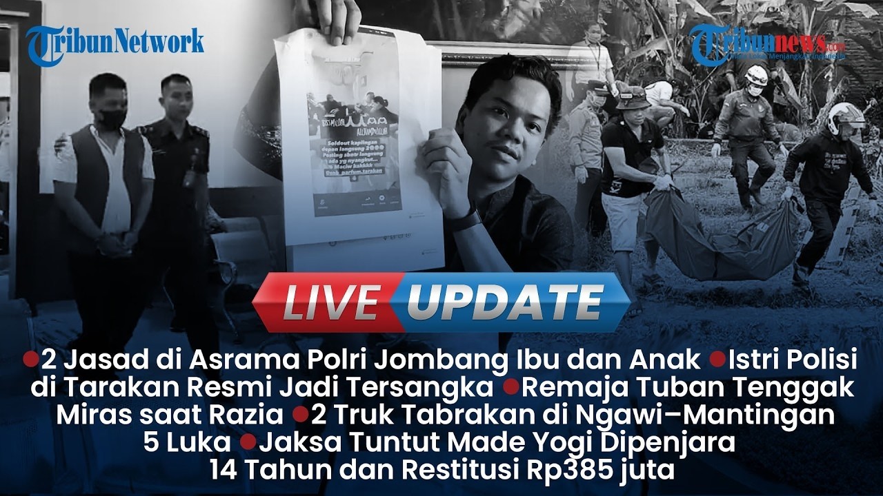 Remaja di Tuban Pesta Miras saat Satpol PP Razia  | UPDATE SIANG | Jumat, 27 Februari 2026