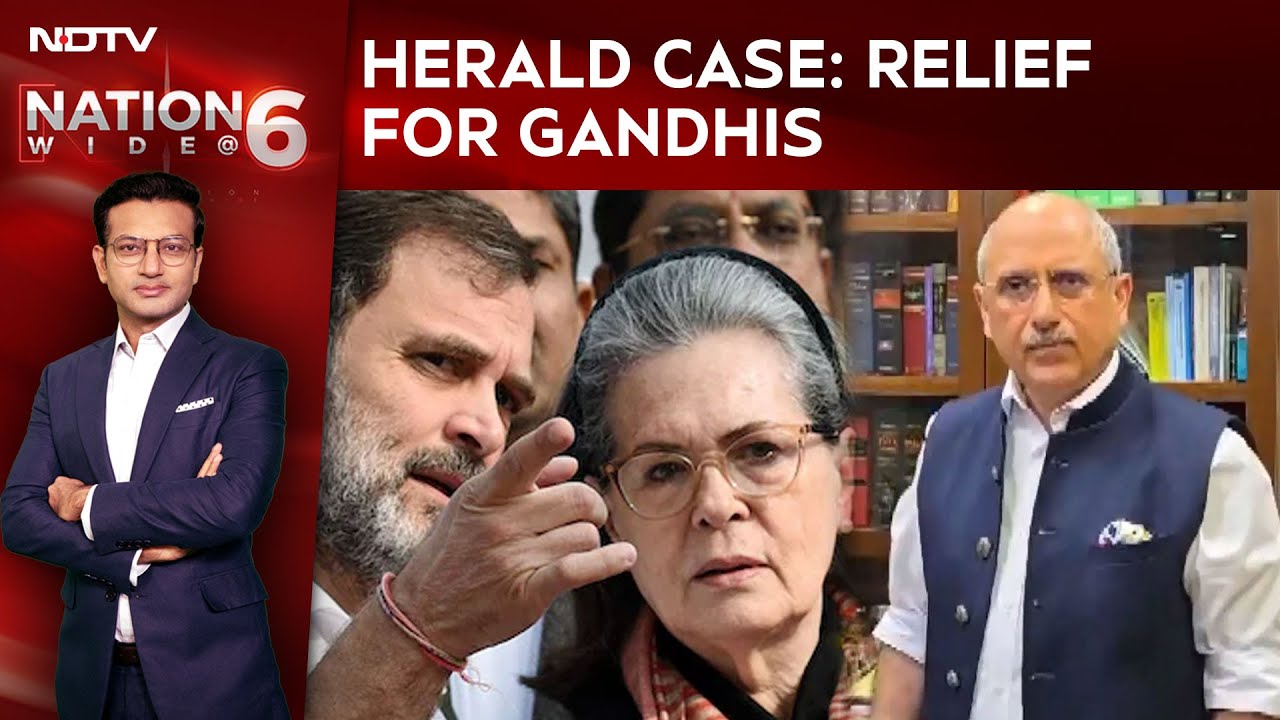 National Herald Case News | Herald Case: Relief For Gandhis - BJP Calls It 'Misleading'