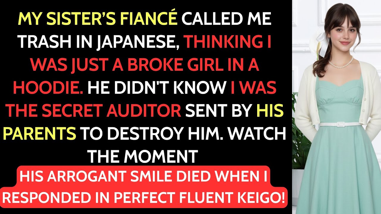 My Sister’s Fiancé Humiliated Me in Japanese—His Smile Died When His Parents Corrected Him…