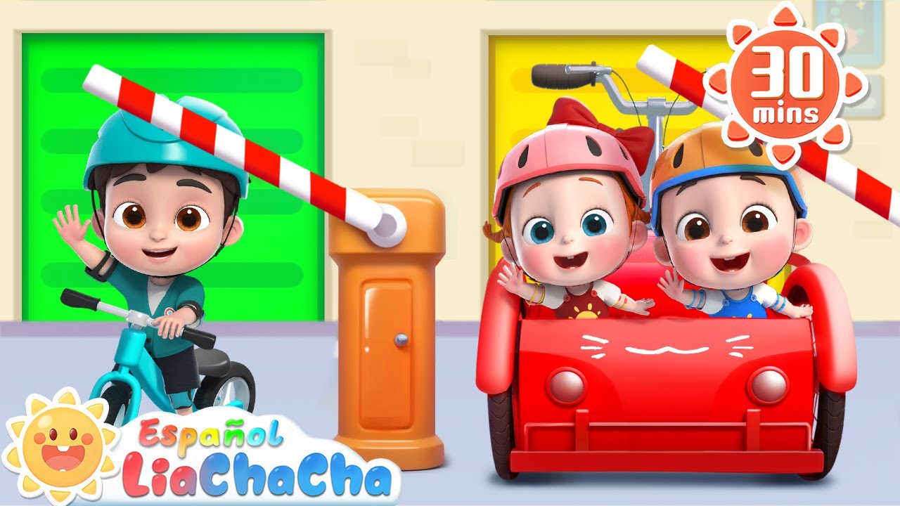 De Paseo con Papi | Aprende los Colores | LiaChaCha en Español - Canciones Infantiles