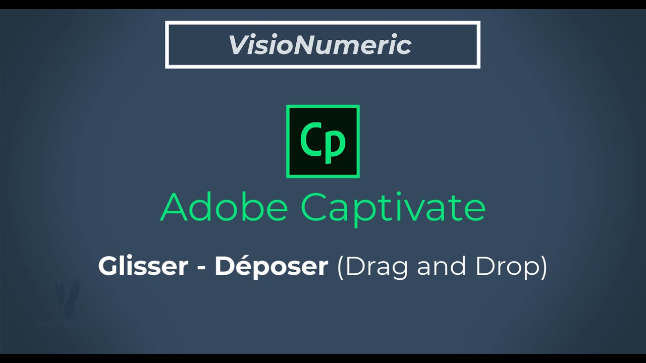 Formation Captivate - Glisser-Déposer - Drag and Drop