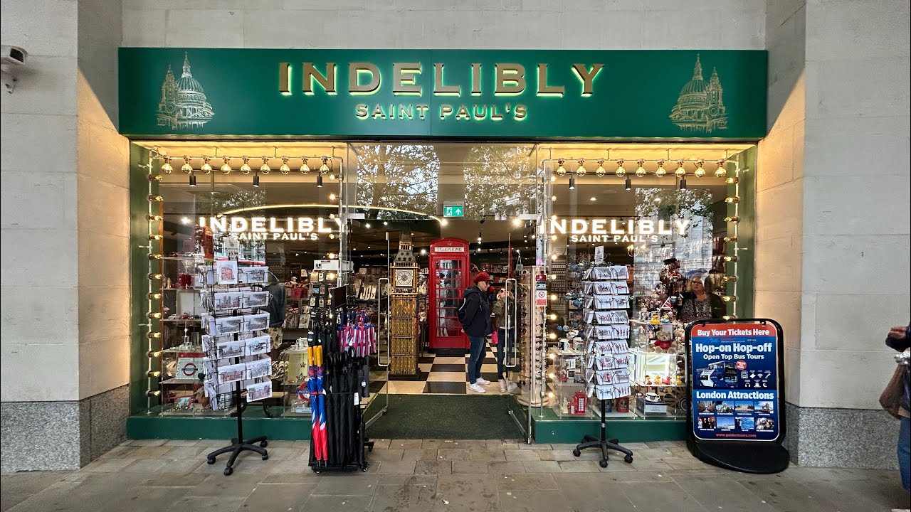 Indelibly Saint Paul’s-Souvenir Shop-London 🇬🇧 23