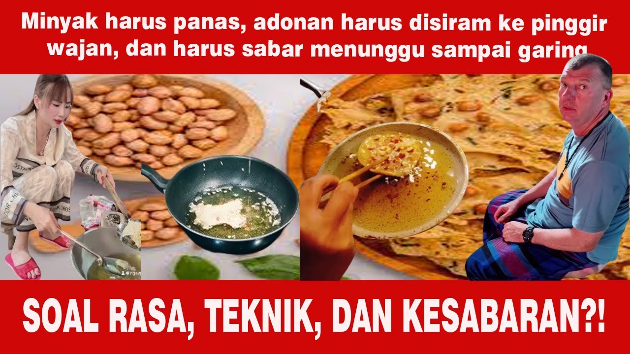 Bule Sampai Turun Ke Dapur demi belajar bikin Pryek?!