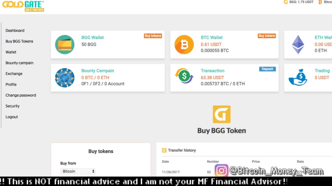 GoldGate ICO UPDATE: NOW LISTED ON HITBTC