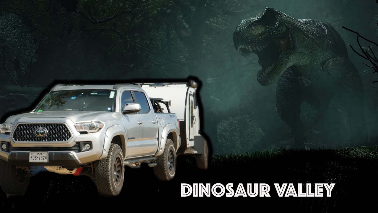 Teardrop Camper: THE PERFECT PLACE FOR KIDS! Dinosaur Valley Texas S3:E1