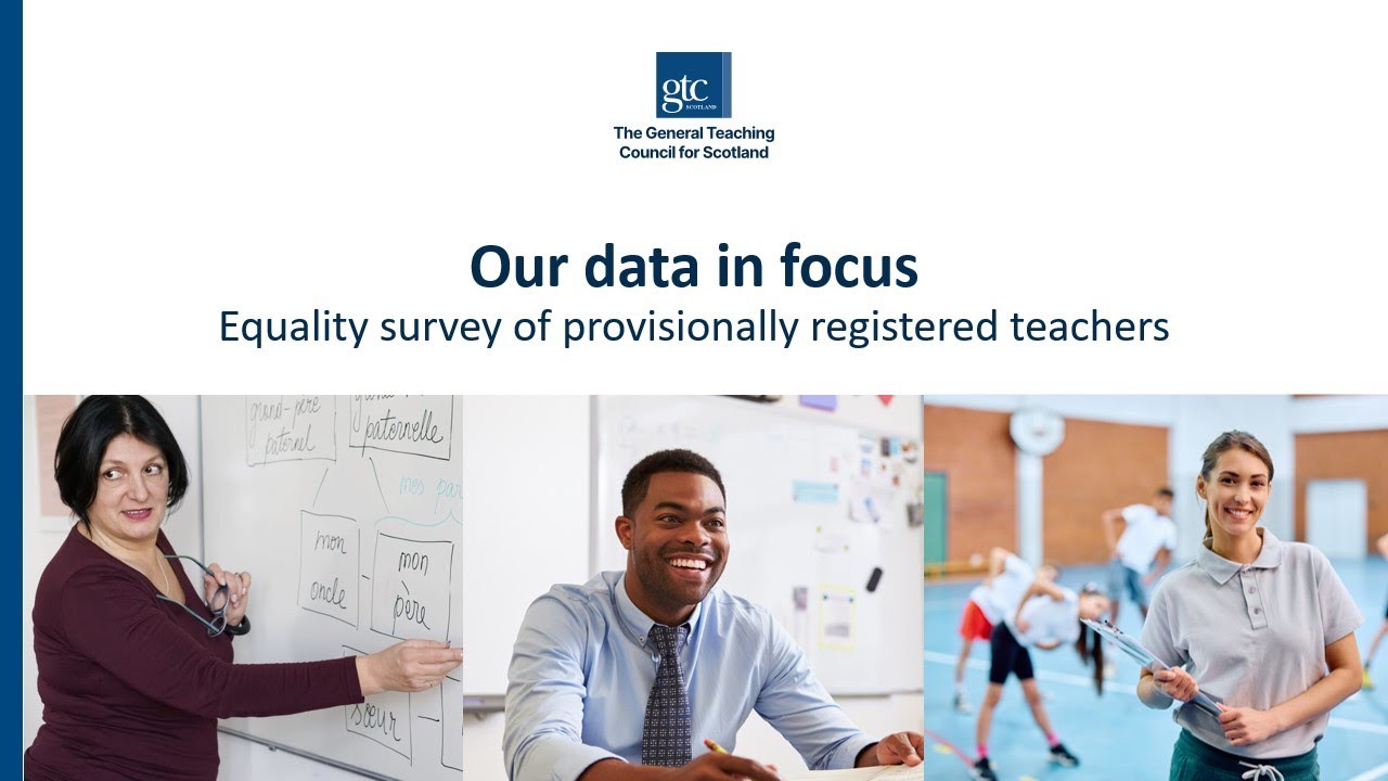 Our data in focus: equality survey of provisionally registered teachers