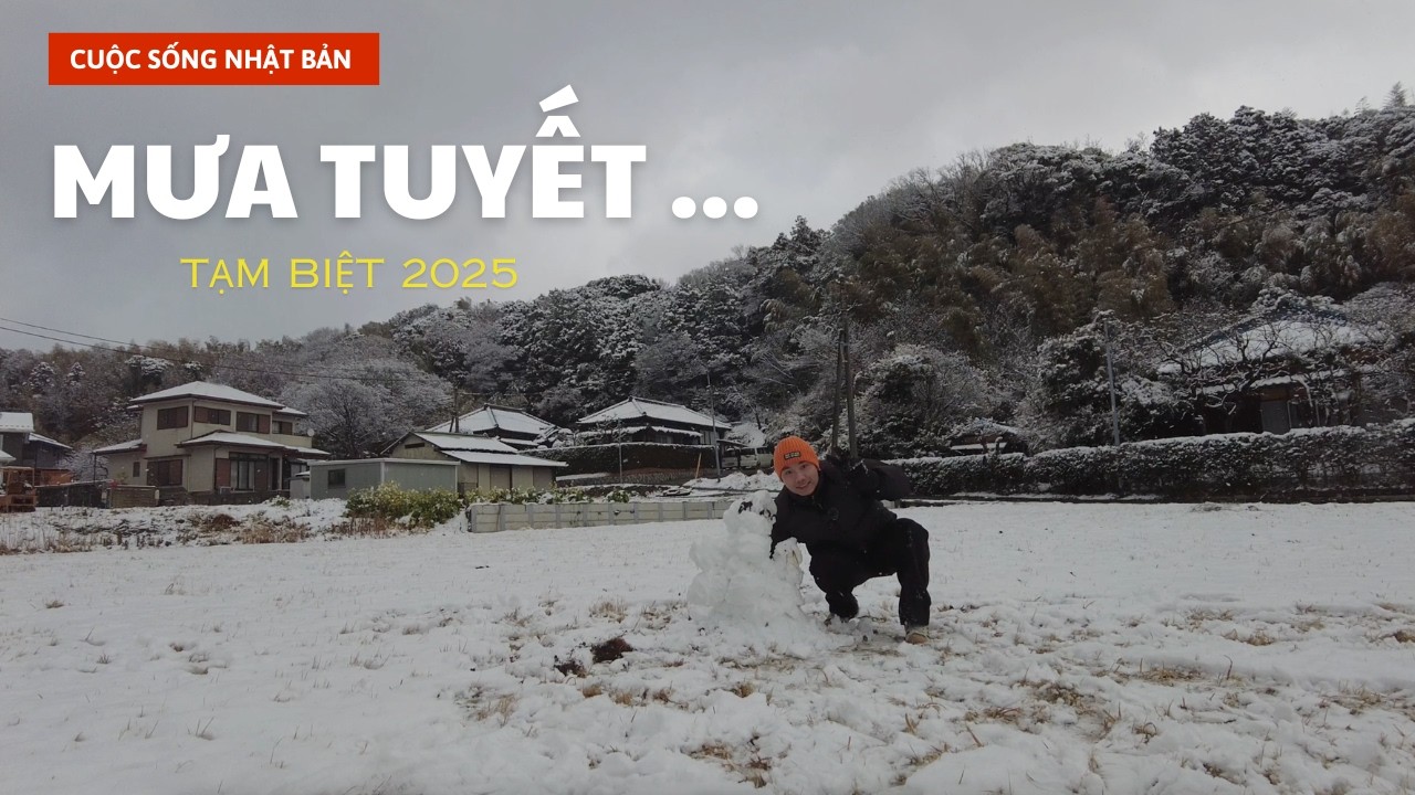 Khung cảnh tuyết trắng khép lại năm 2025 và ngày cuối năm nhiều cảm xúc !!! ciuciu vlog