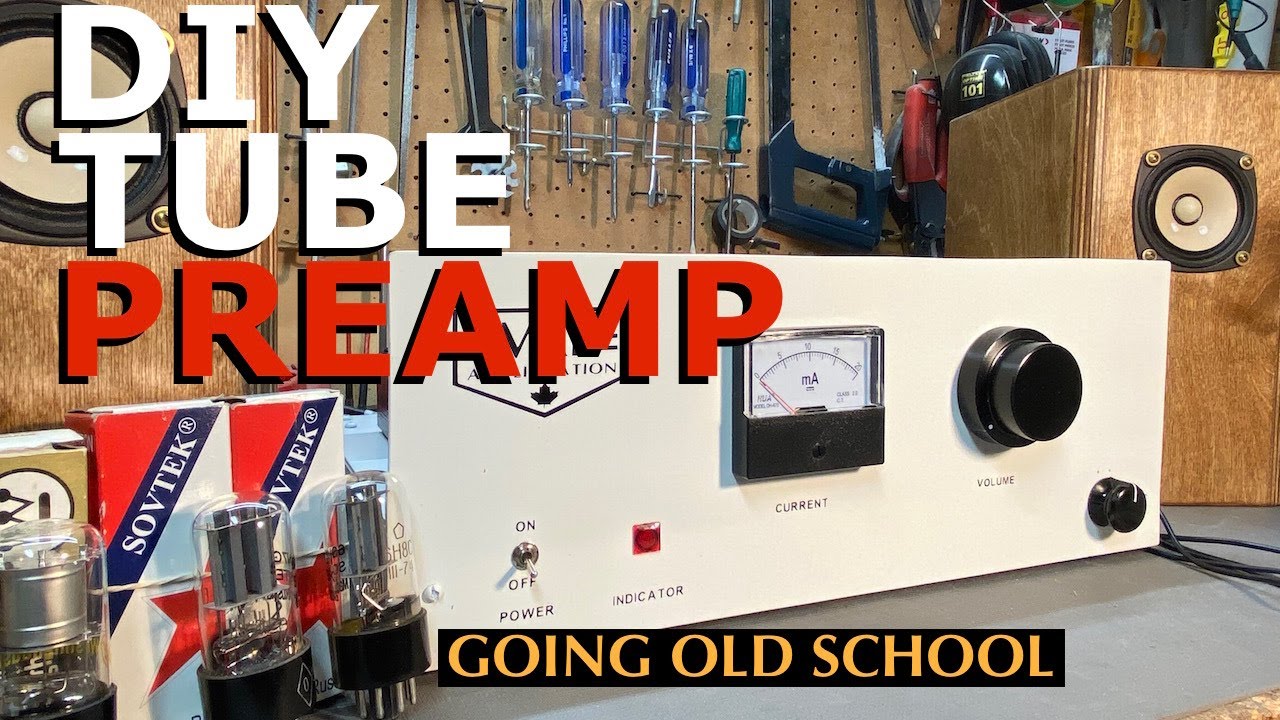 Making a 6SN7 Tube Linestage // DIY Tube Stereo Preamp // New all Tube Shop Stereo System build!