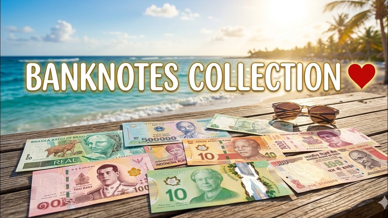 🟡Banknotes  Collection 2021 🟡❤ Colectie Bancnote ❤