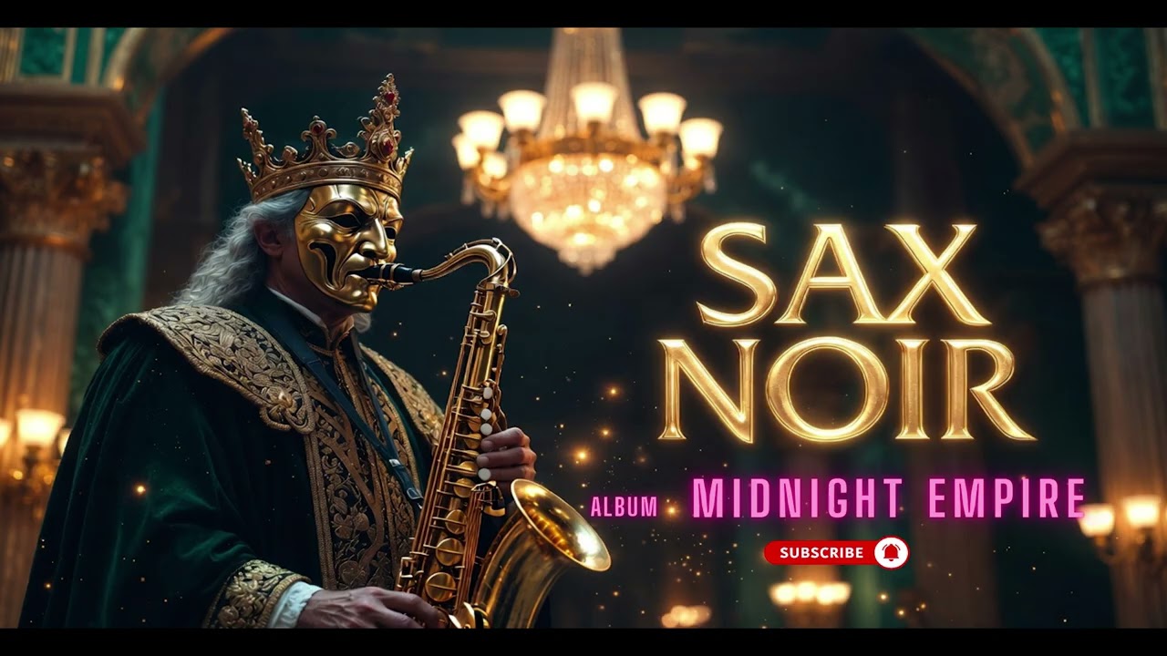 SAX NOIR – 🥇 MIDNIGHT EMPIRE 🌙 | Luxury Night-Drive Sax Trap 🎷🔥 | Cinematic 808 Instrumental Album