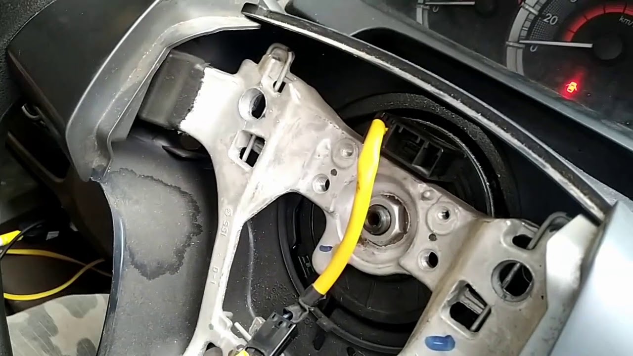 Buka Stir Avanza / Xenia gara-gara Indikator airbag Menyala