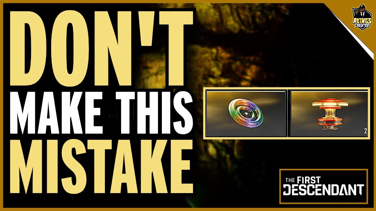 Stop Ruining Your Endgame in The First Descendant!