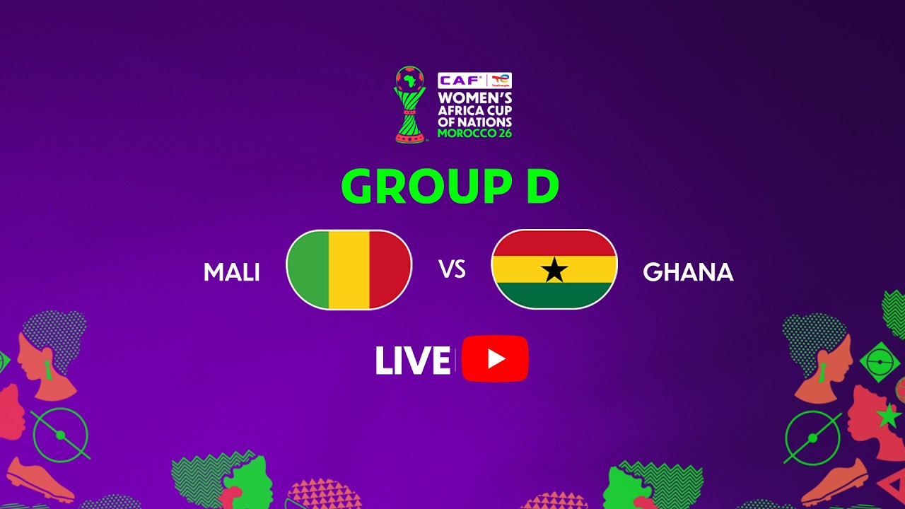 Mali vs Ghana | Group D | MD3 | #TotalEnergiesWAFCON2026