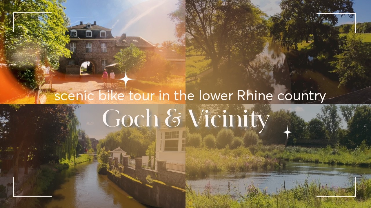 scenic bike tour in the lower Rhine country  Goch & Vicinity