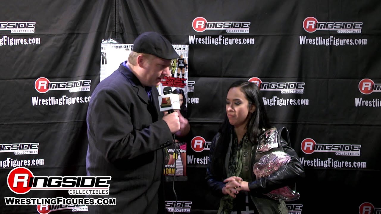 WWE Diva AJ Lee Ringside Fest X 2013 Interview