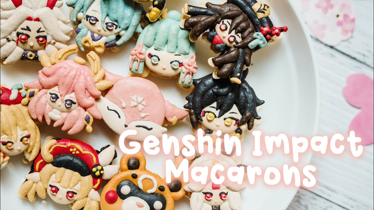 ✨Genshin Impact Character Macarons✨