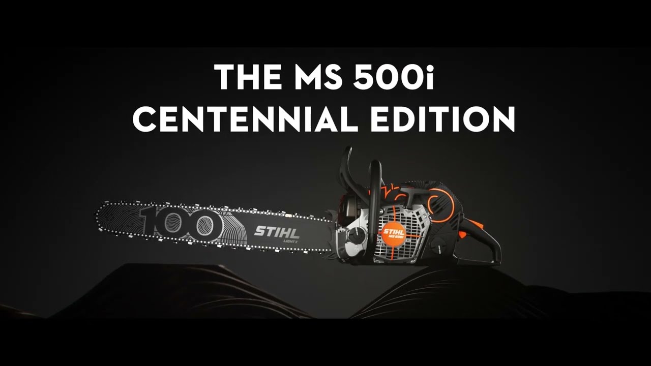 STIHL MS 500i Centennial Edition | Limited & Exclusive