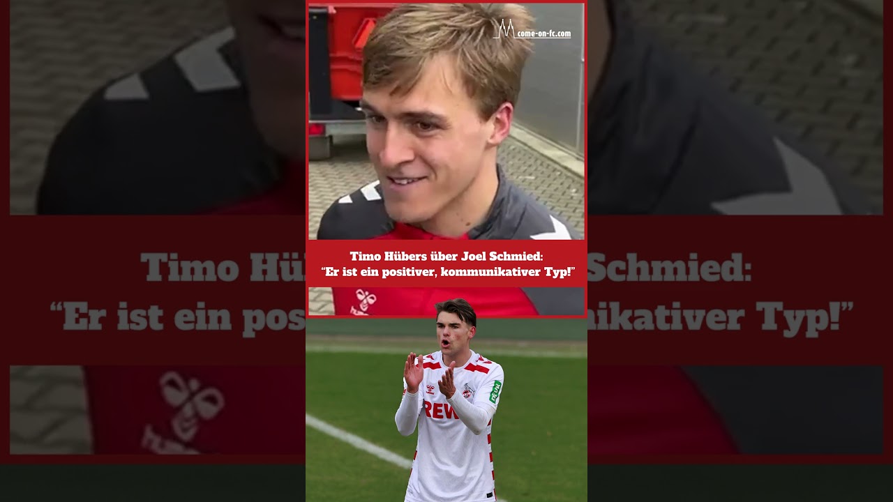 Timo H&uuml;bers und Joel Schmied. Passt das?