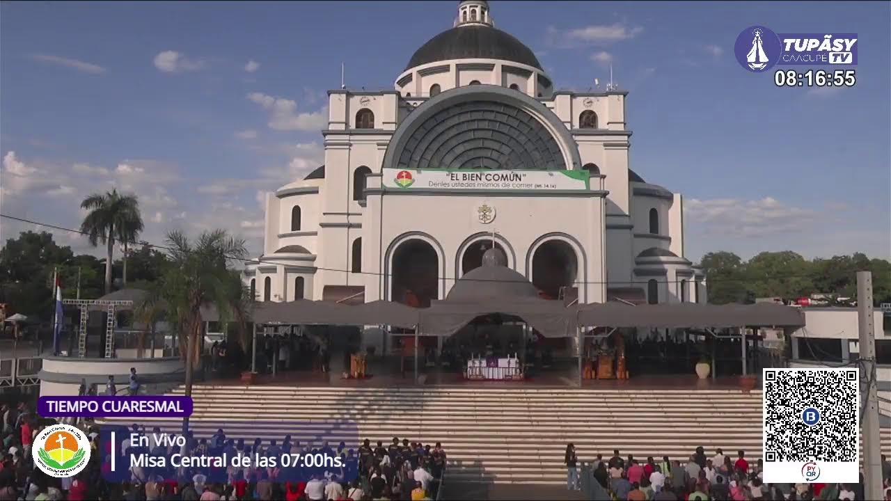 🔴En Vivo  - 🔵Tupãsy Caacupé TV, el canal de la Virgen. - 22/02/2026
