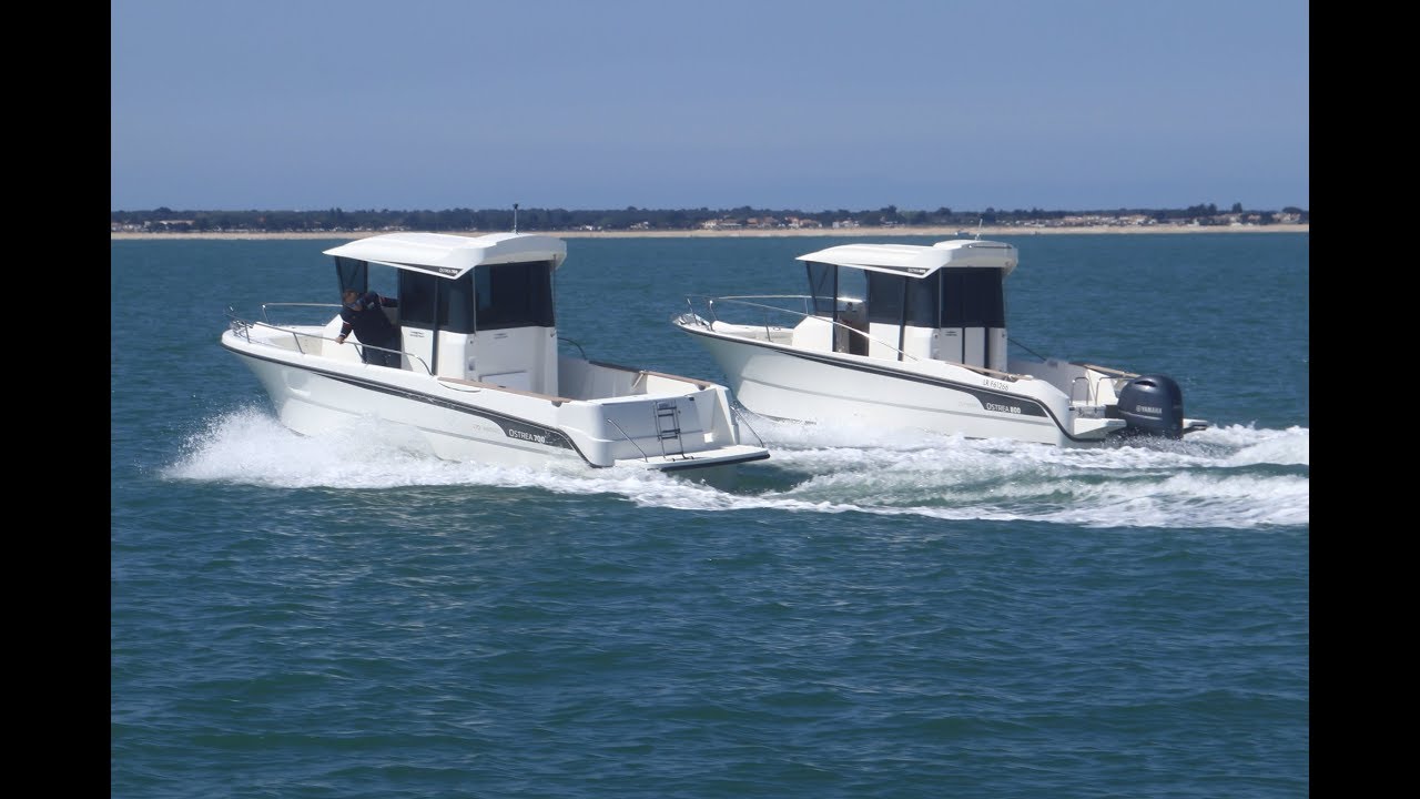 OCQUETEAU - Comparatif OSTREA 800 HORS-BORD - OSTREA 700 INBOARD