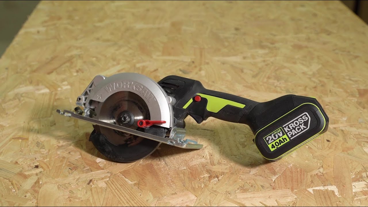 野蛮性能 x 含蓄身材 威克士20V无刷电圆锯体验评测 WORX 20V Brushless Electric Circular Saw