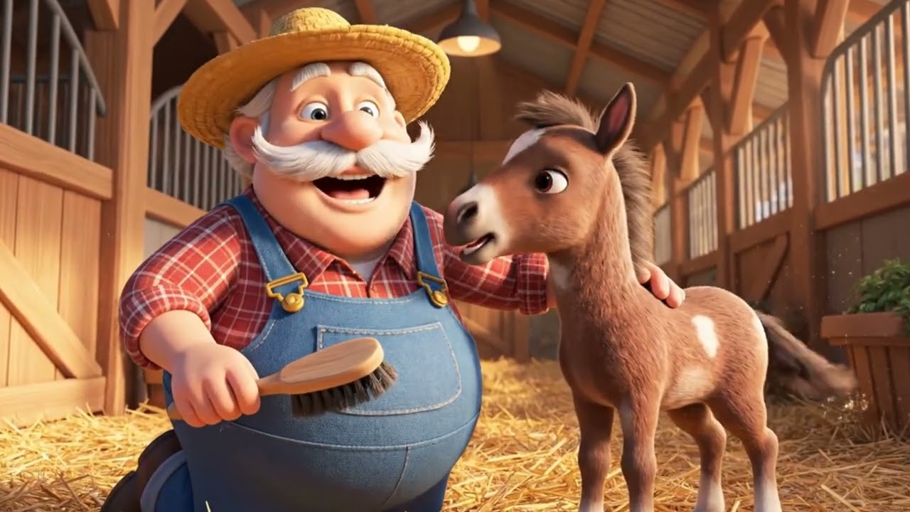 Old MacDonald Has a Baby Farm 🐮🐷🐤#ryhmes #learningpoem #childrenssong #poemreading #kidseducatio
