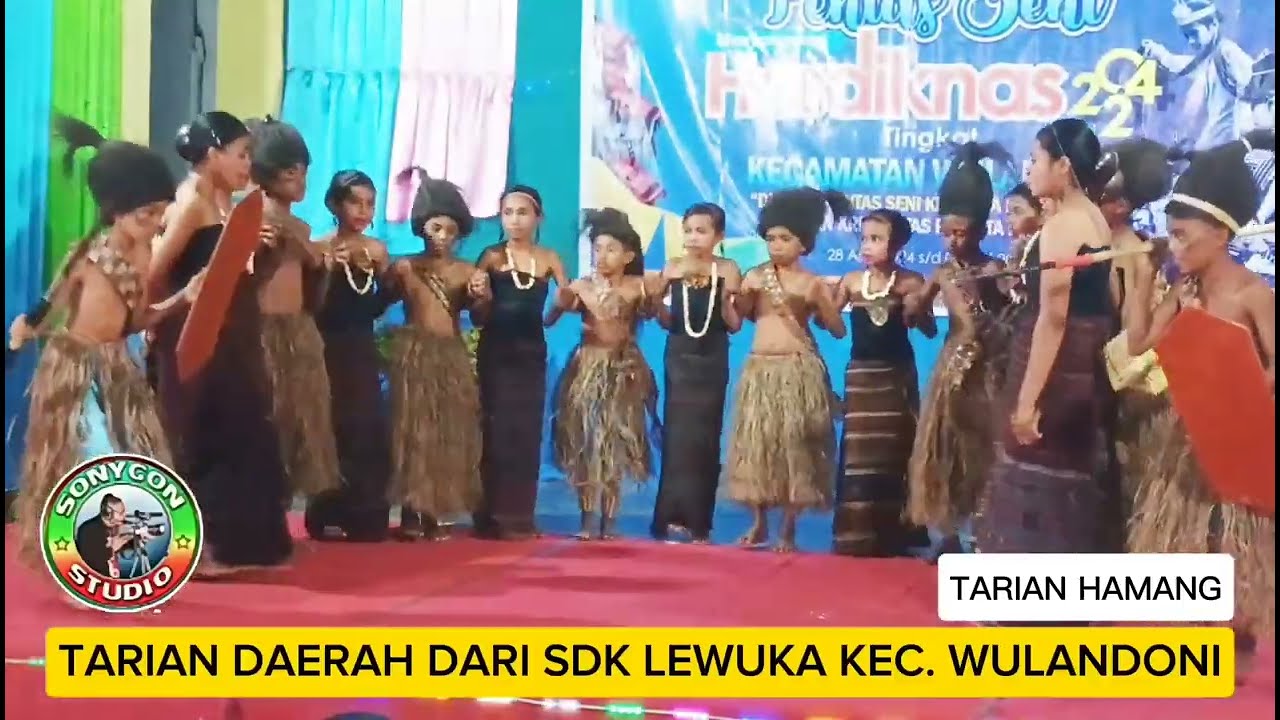 VIRAL ..TARIAN HAMANG DARI SDK LEWUKA KEC. WULANDONI KAB.LEMBATA PROPINSI NTT