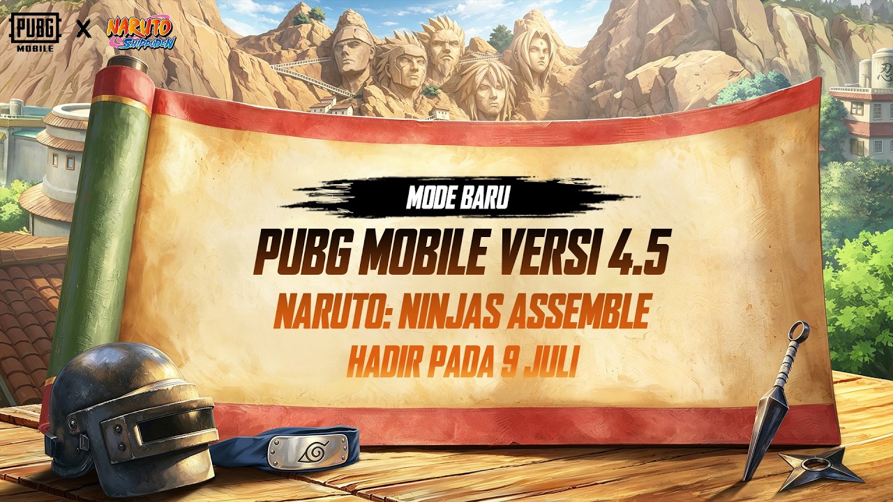 PUBG MOBILE | PANDUAN 3 MENIT LENGKAP MODE BERTEMA NARUTO!