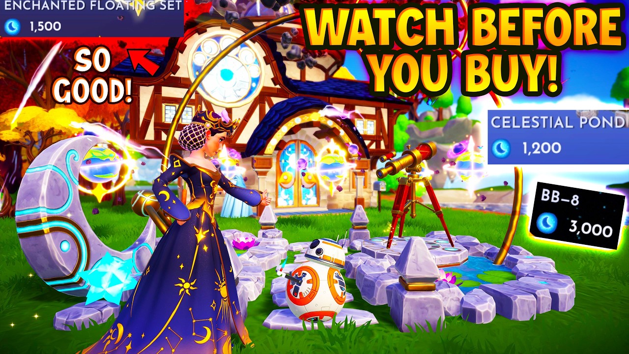 NEW Premium Shop Review in DDLV. Shooting Stars, HUGE House and CUTE BB-8!