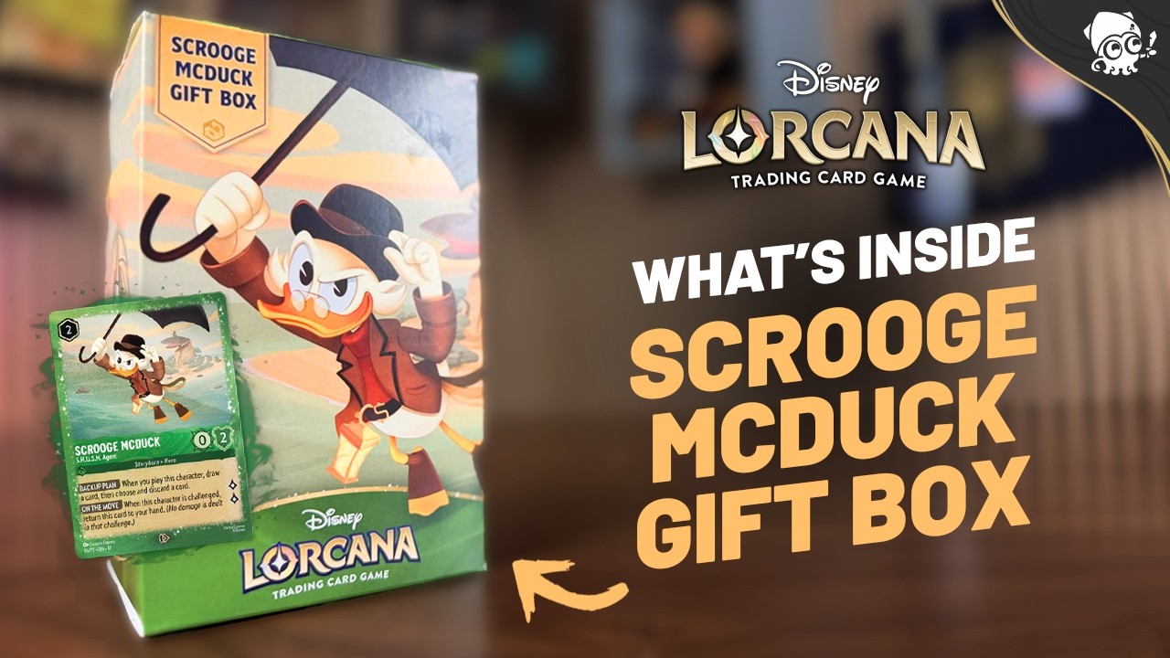 Подарочный набор «Скрудж Макдак» | Распаковка подарочного набора Disney Lorcana!