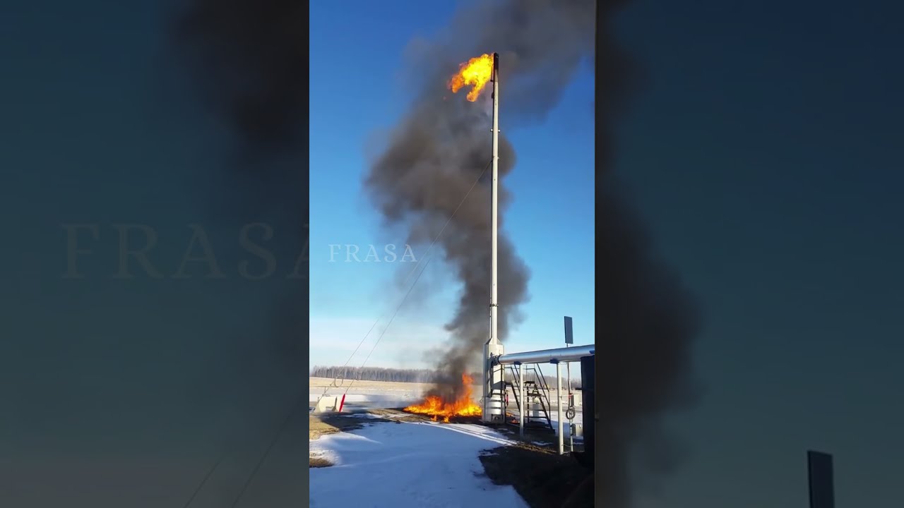 FLARE STACKS function in oil refineries #short