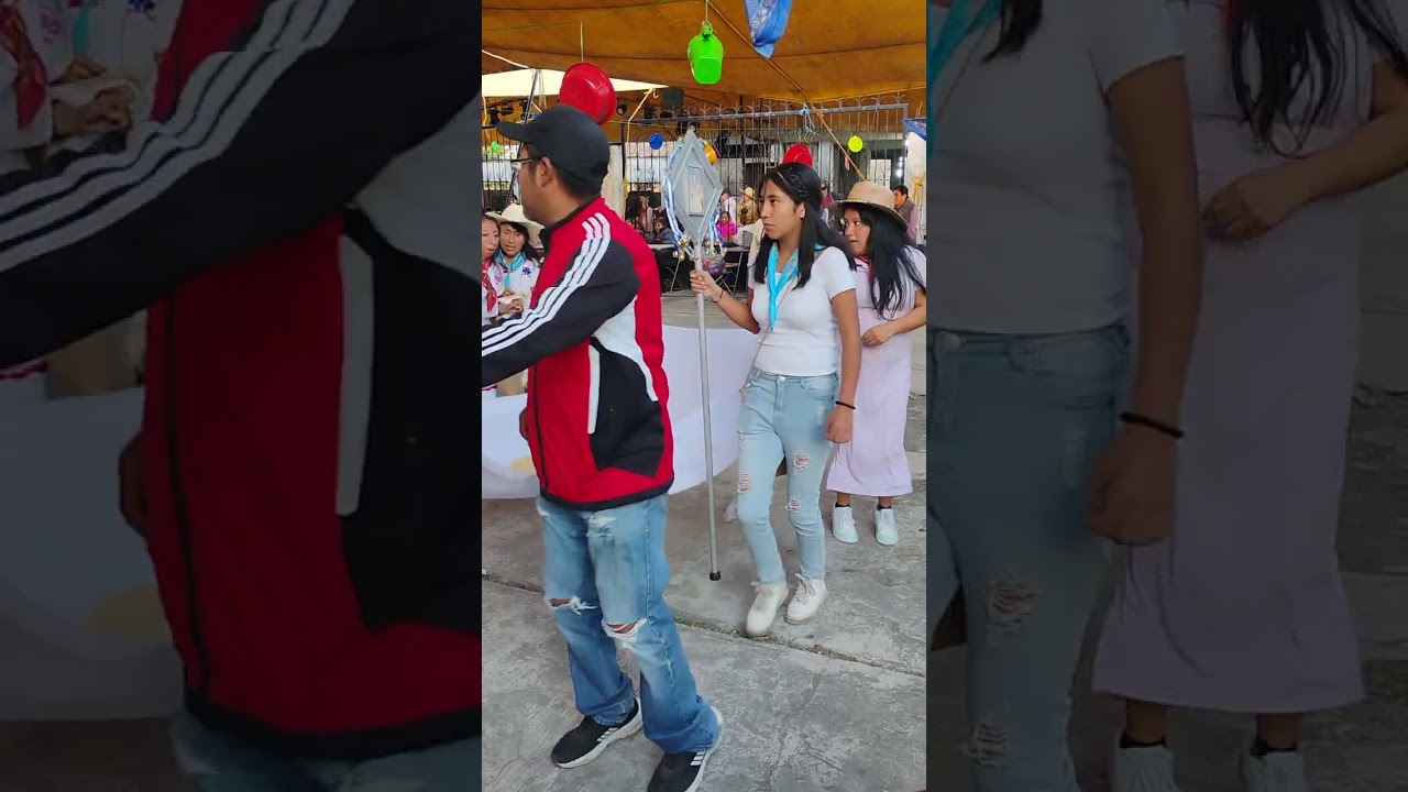 San Lorenzo huehuetitlan festejando la virgen de la candelaria danza de los arrieros 