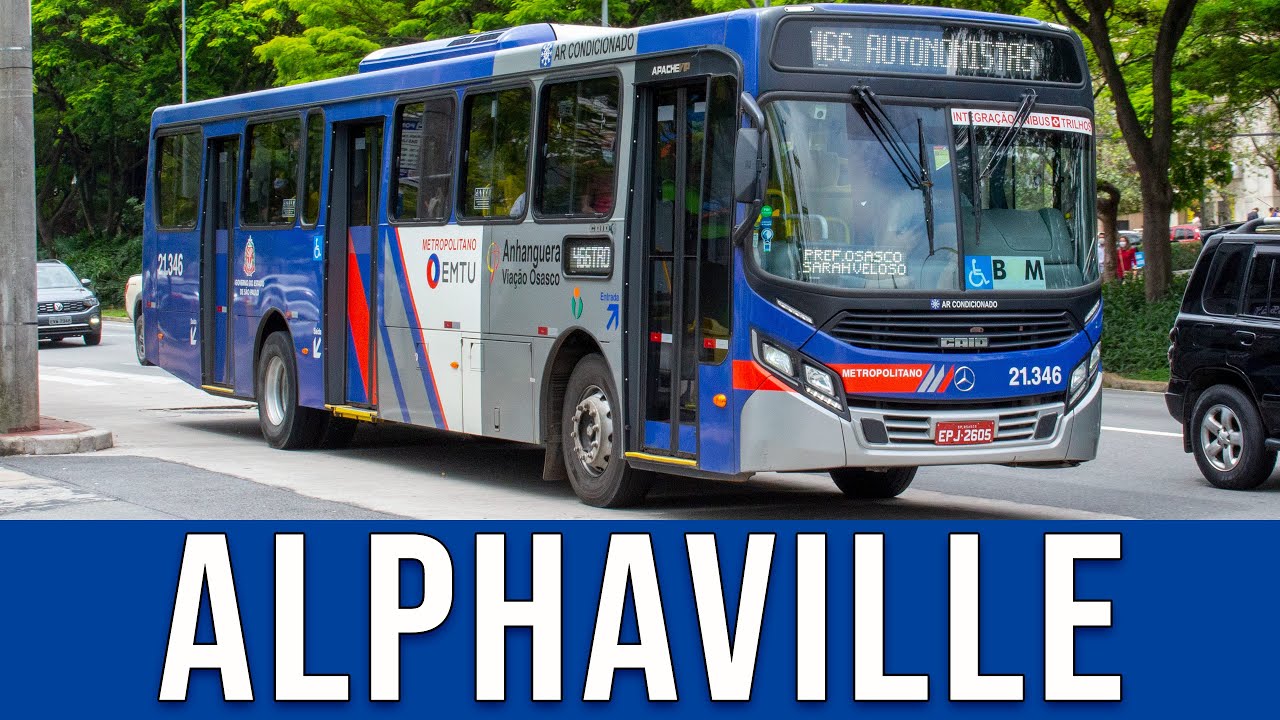 Alameda Rio Negro (Alphaville/Barueri) - Movimentação de Ônibus 