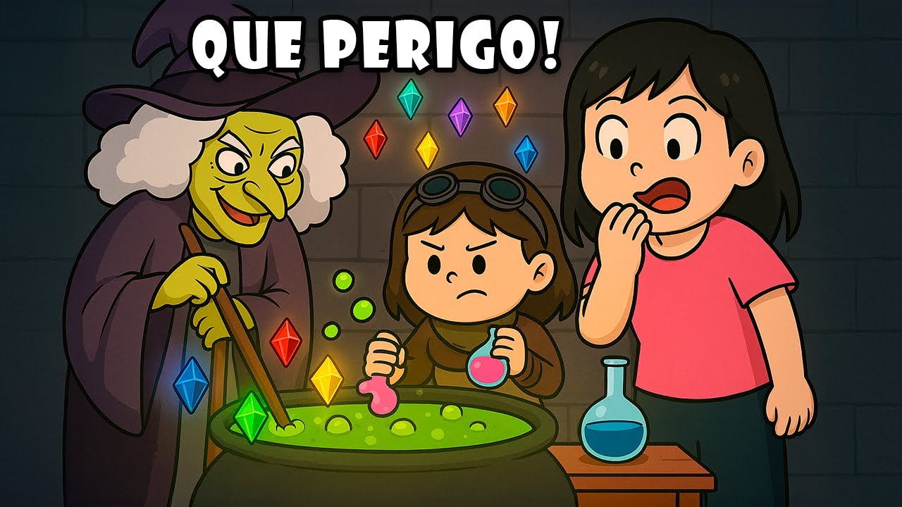 Encontramos Uma Bruxa Poderosa Para Nos Ajudar! Brain Test 3