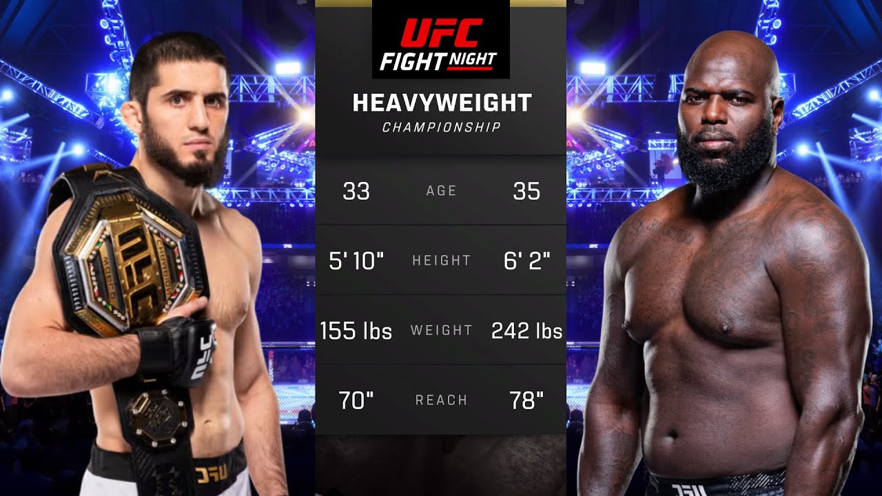 Islam Makhachev vs Jairzinho Rozenstruik Full Fight - UFC 5 Fight Night