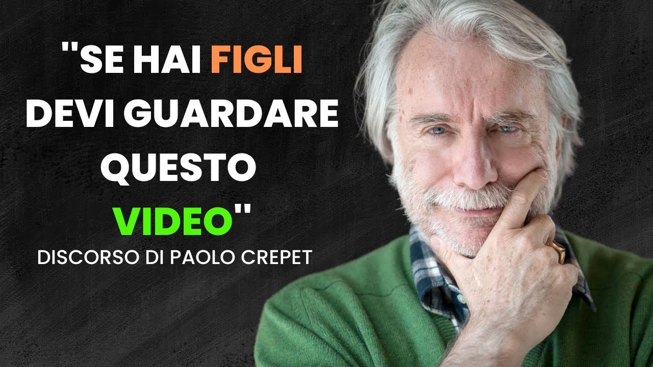 Il SEGRETO per EDUCARE i figli | PAOLO CREPET