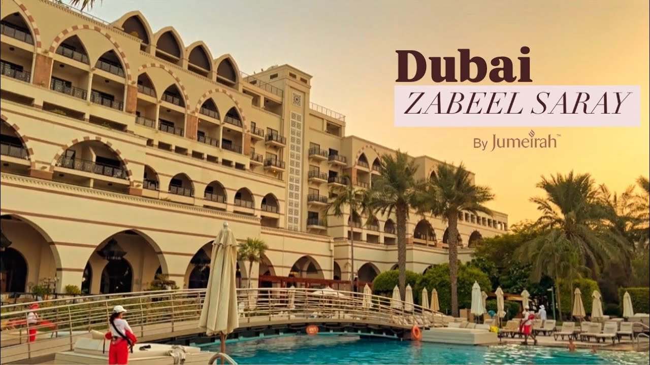 Jumeirah Zabeel Saray DUBAI 🌴 Palm Beach Hotel - Beach View