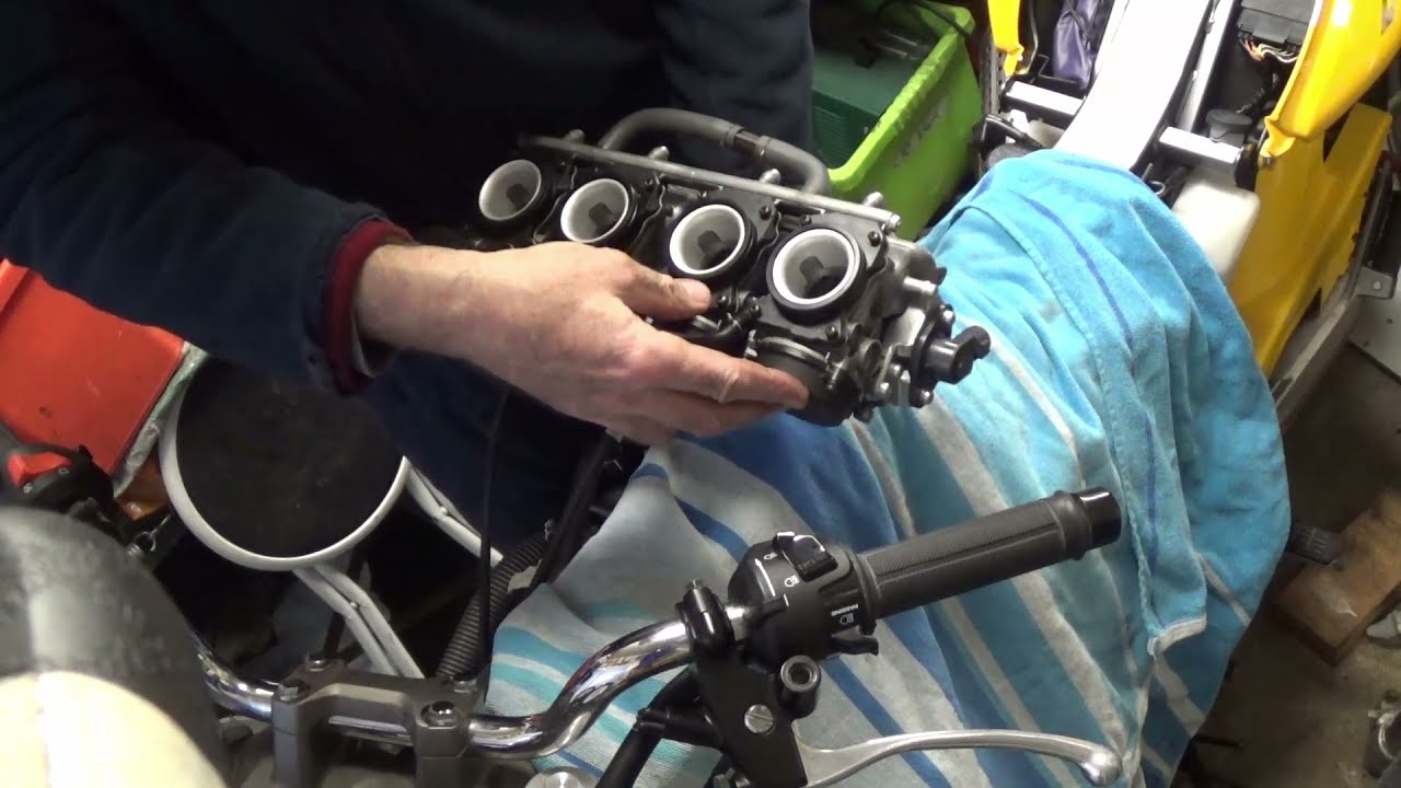 Honda Hornet 600 Carb Clean Part 2 (TB46)