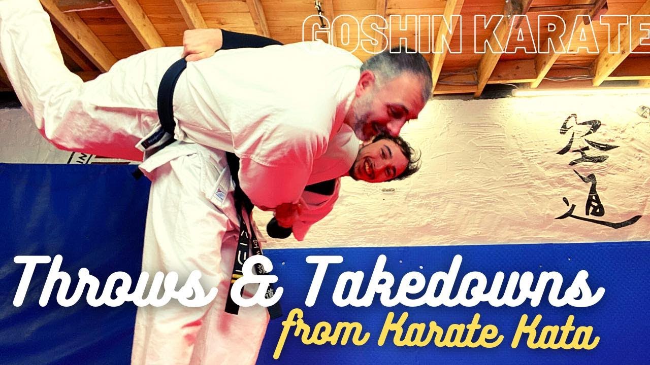 Karate Throws and Takedowns - Kuzushi and Nagewaza Syllabus