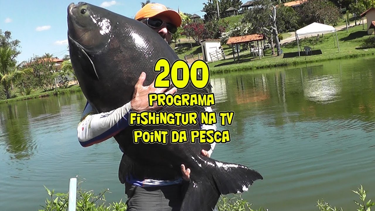 Programa Fishingtur na TV #200 - Pescaria com 39 peixes gigantes no Point da Pesca Corumb&aacute;