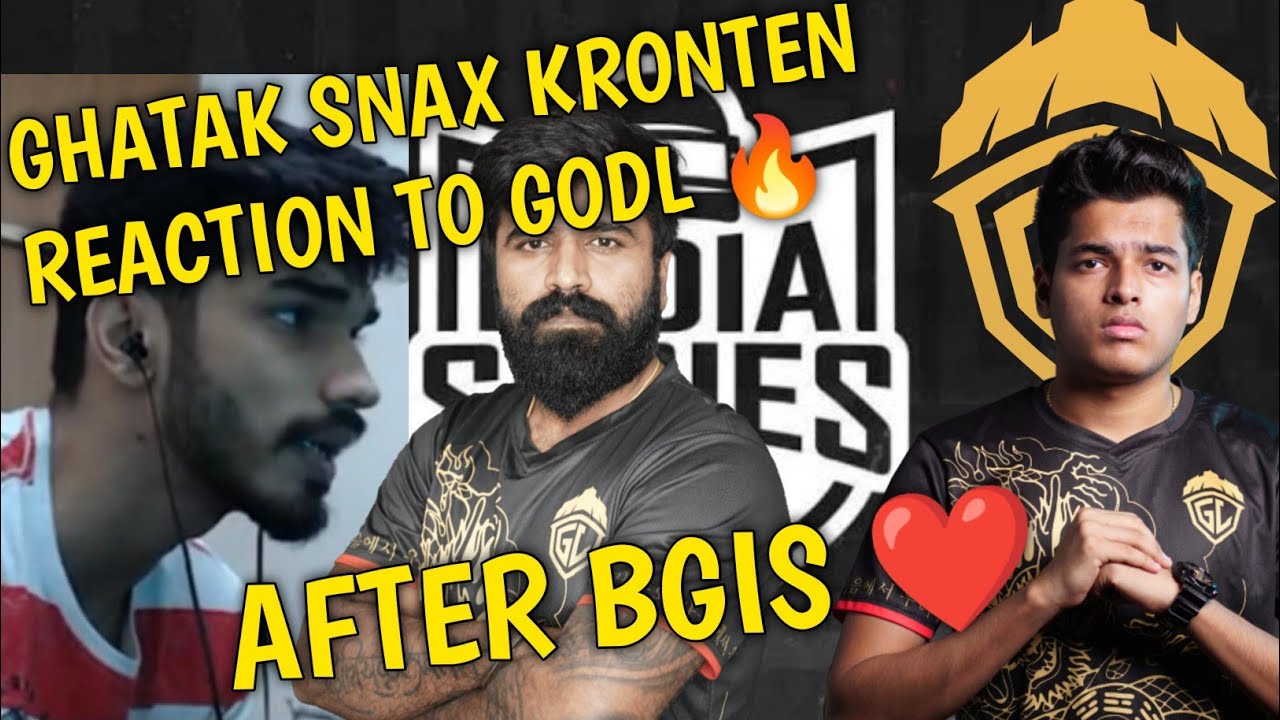 Snax Ghatak Kronten reaction to Godl after BGIS🇮🇳 ❤️, Godl neyoo, Jonathan.. what's next