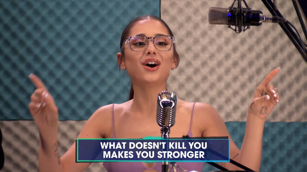 Ariana sings &lsquo;Stronger (What Doesn't Kill You)&rsquo; on That&rsquo;s My Jam