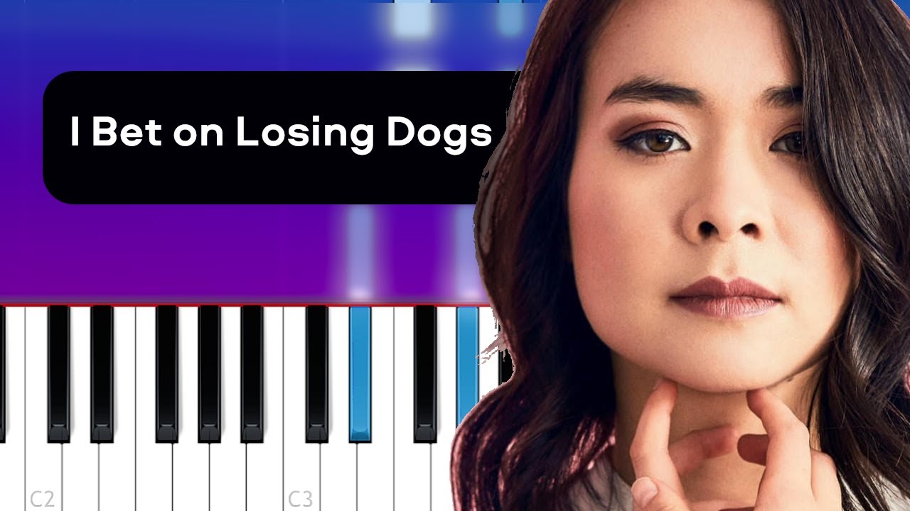 Mitski - I Bet on Losing Dogs (Piano tutorial)