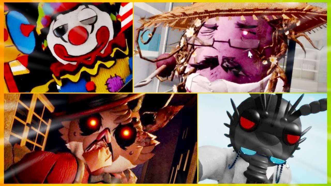 ALL MRS. P CAMPAIGN SKINS JUMPSCARES!!1!1
